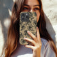 Black Rose Sketch Phone Case – Hand-Drawn Tattoo Floral Design