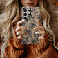 Black Rose Sketch Phone Case – Hand-Drawn Tattoo Floral Design