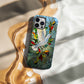 Stained Glass Dove & Olive Branch Phone Case – Peace Symbol Art