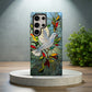 Stained Glass Dove & Olive Branch Phone Case – Peace Symbol Art