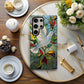 Stained Glass Dove & Olive Branch Phone Case – Peace Symbol Art