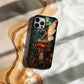 Enchanted Forest Fairy Phone Case – Stained Glass Toadstool & Moonlit Wings
