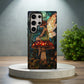 Enchanted Forest Fairy Phone Case – Stained Glass Toadstool & Moonlit Wings