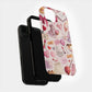 Coquette Love Letter Aesthetic Phone Case – Pink Ribbons, Cats & Sweets