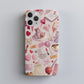 Coquette Love Letter Aesthetic Phone Case – Pink Ribbons, Cats & Sweets