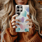 Pastel Watercolor Hearts Phone Case – Soft Romantic Blush