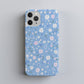 Pastel Meadow Blue Floral Phone Case – Delicate Daisy Charm