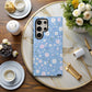 Pastel Meadow Blue Floral Phone Case – Delicate Daisy Charm