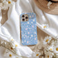 Pastel Meadow Blue Floral Phone Case – Delicate Daisy Charm