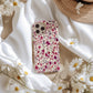Wild Bloom Magenta Floral Phone Case – Bold Watercolor Garden