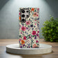 Garden Whimsy Watercolor Floral Phone Case – Painterly Blooms