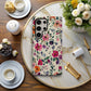 Garden Whimsy Watercolor Floral Phone Case – Painterly Blooms