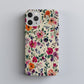 Garden Whimsy Watercolor Floral Phone Case – Painterly Blooms