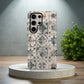 Vintage Tile Floral Phone Case – Ornamental Mediterranean Style