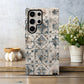Vintage Tile Floral Phone Case – Ornamental Mediterranean Style