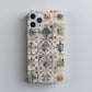 Vintage Tile Floral Phone Case – Ornamental Mediterranean Style