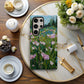 Blooming Meadow Brushstroke Case – Wildflower Oil Painting Aesthetic
