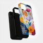 Boho Bloom Collage Case – Whimsical Hand-Painted Floral Folk Art
