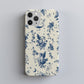 Celestial Cherub Toile Case – Vintage Moon & Angel Floral in French Blue