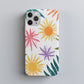 Tropical Sunbeam Splash Case – Bright Palm & Sunshine Pop Art