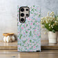 Petal Skies Case – Soft Pastel Wildflower Print on Baby Blue