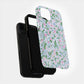 Petal Skies Case – Soft Pastel Wildflower Print on Baby Blue