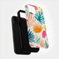Palm Splash Tropic Case – Abstract Pastel Jungle Vibes in Bold Color