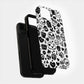 Kooky Doodle Chaos Case – Black & White Hand-Drawn Icon Collage