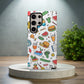 Snack Attack Summer Case – Colorful Foodie Doodle Vibes