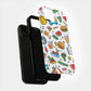 Snack Attack Summer Case – Colorful Foodie Doodle Vibes