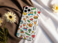 Snack Attack Summer Case – Colorful Foodie Doodle Vibes
