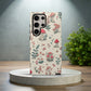 Whimsy Forest Case – Hand-Drawn Mushrooms & Wildflower Wonderland