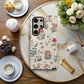 Whimsy Forest Case – Hand-Drawn Mushrooms & Wildflower Wonderland