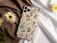 Whimsy Forest Case – Hand-Drawn Mushrooms & Wildflower Wonderland