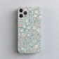 Pastel Meadow Floral Case – Soft Blue Background with Delicate Wildflowers