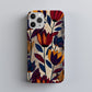 Tribal Bloom Phone Case – Bold Abstract Florals with African-Inspired Textures