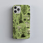 Forest Forager Phone Case – Vintage Botanical Mushroom & Fern Sketch