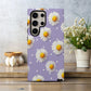 Daisy Pop Phone Case – Lavender Polka Dot Cheer