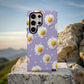 Daisy Pop Phone Case – Lavender Polka Dot Cheer