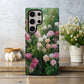 Impressionist Rose Garden Phone Case – Romantic Painterly Floral Art