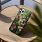 Impressionist Rose Garden Phone Case – Romantic Painterly Floral Art