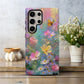 Butterfly Meadow Dream Phone Case – Whimsical Pastel Garden Art