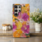 Tropical Bloom Citrus Splash Phone Case – Fruit & Floral Paradise