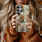 Vintage Botanical Stamp Collage Phone Case – Antique Floral Aesthetic