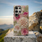 Delicate Embroidered Blossom Phone Case – 3D-Inspired Crochet Floral Elegance