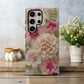 Delicate Embroidered Blossom Phone Case – 3D-Inspired Crochet Floral Elegance