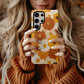 Retro Daisy Bloom Phone Case – 70s-Inspired Mustard & Burnt Orange Floral Vibes