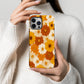 Retro Daisy Bloom Phone Case – 70s-Inspired Mustard & Burnt Orange Floral Vibes