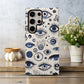 Black & Cream Puzzle Checkered Phone Case – Bold, Minimalist Protection with a Twist