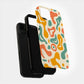 Groovy Retro Blob Phone Case – 70s Psychedelic Vibe in Warm Earth Tones